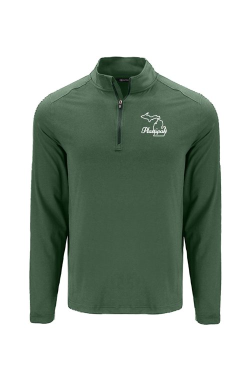 Cutter & Buck Coastline Eco Epic Comfort Recycled Mens Quarter Zip